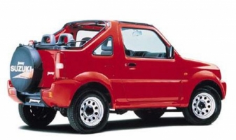 Special Offer for Car Rental Suzuki Jimny 4x4 OpenTop